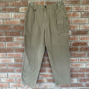 5.11 Tactical Cotton Utility Straight Pants Canvas Khaki Womens 14 Cargo Uniform